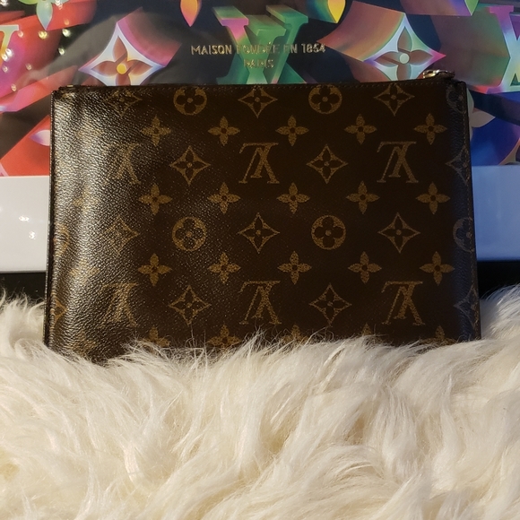 💯 Louis Vuitton Rare Carrousel Pochette Clutch - Picture 7 of 16